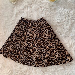 One of a kind Animal print skirt